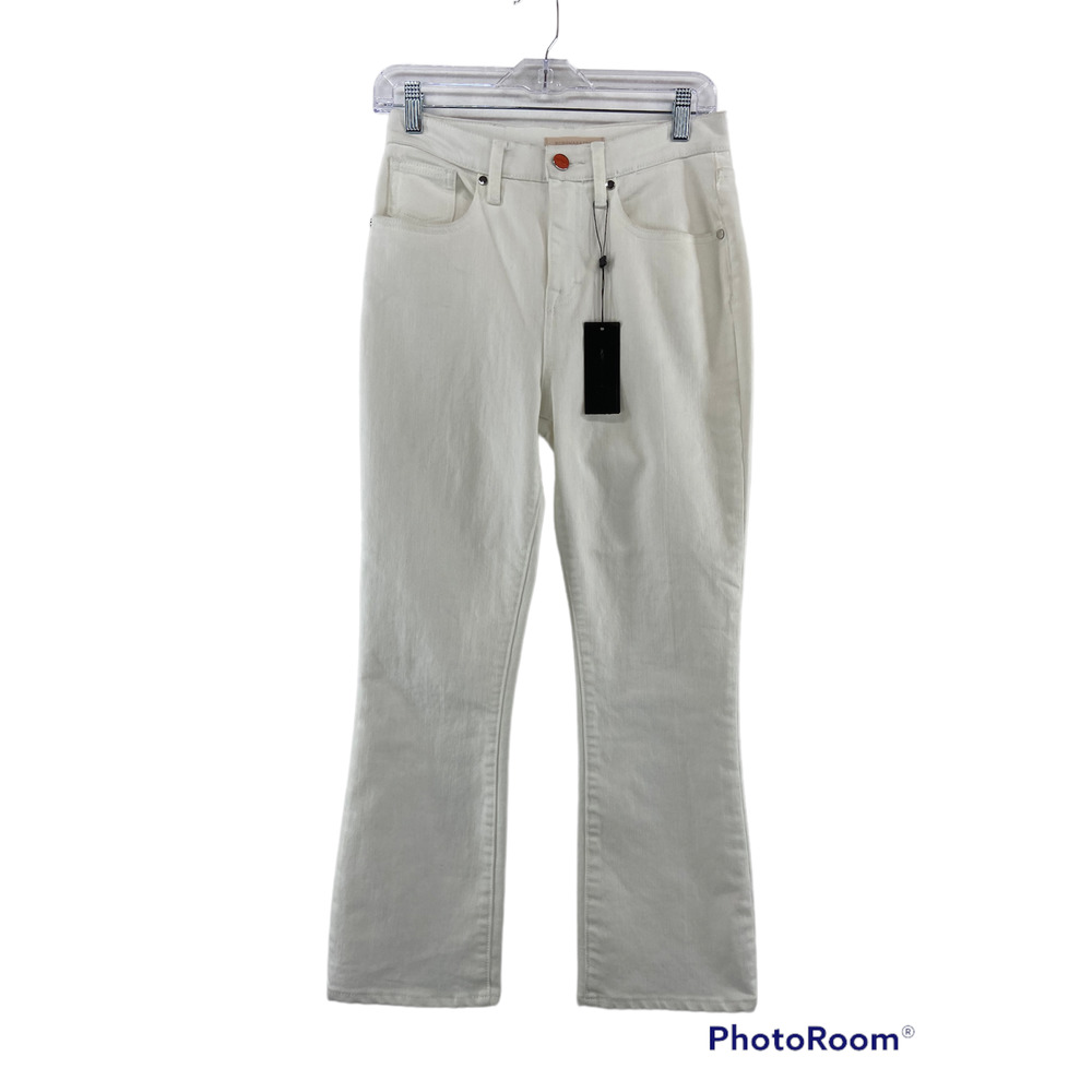BCBGMaxAzria White Cropped Jeans Sz 25 NWT